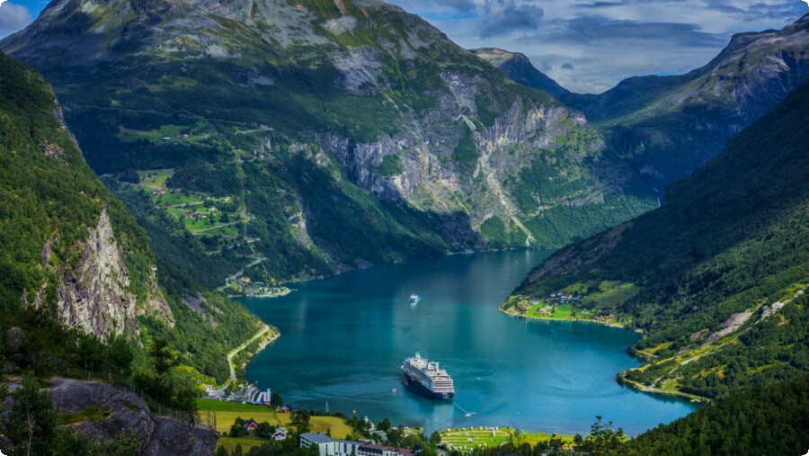 In viaggio in Norvegia in estate